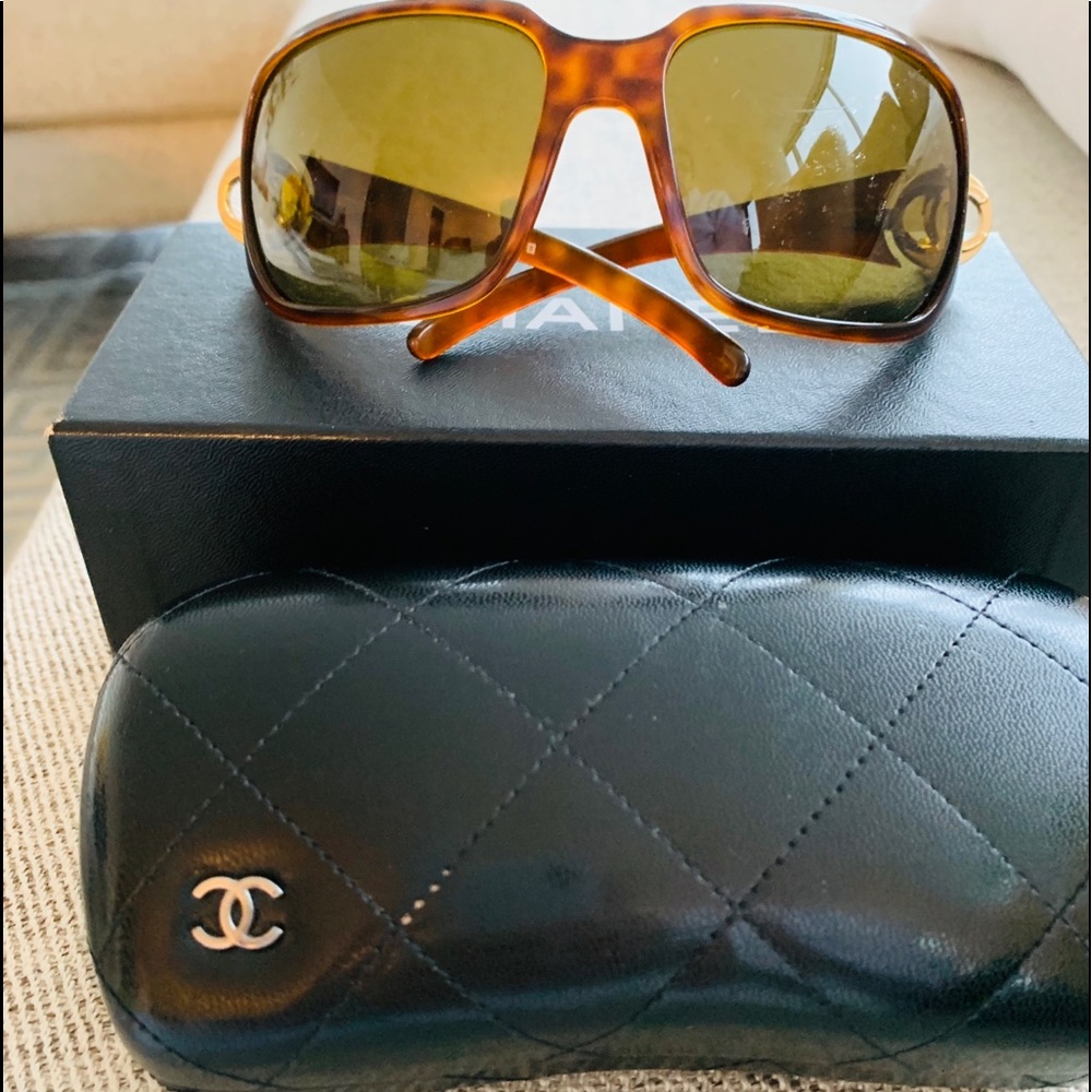 Authentic Chanel sunglasses